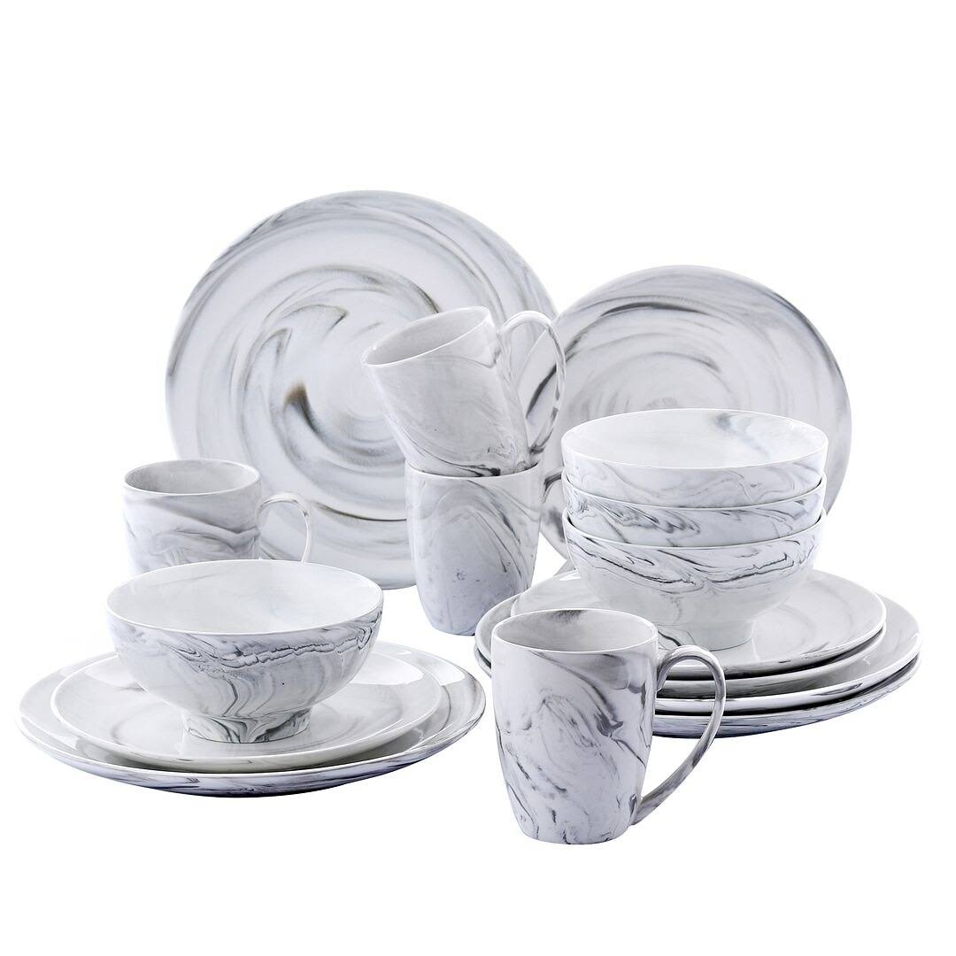 16 Piece Red Dinnerware Set N985609