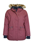 Women's Plus Size Insulated Parka Coat 1X - 3X H93854