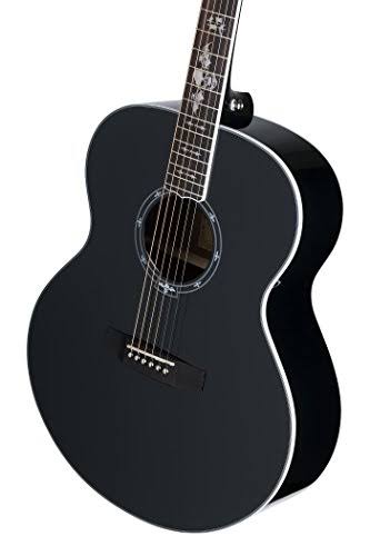 Gloss Black Acoustic Guitar D693