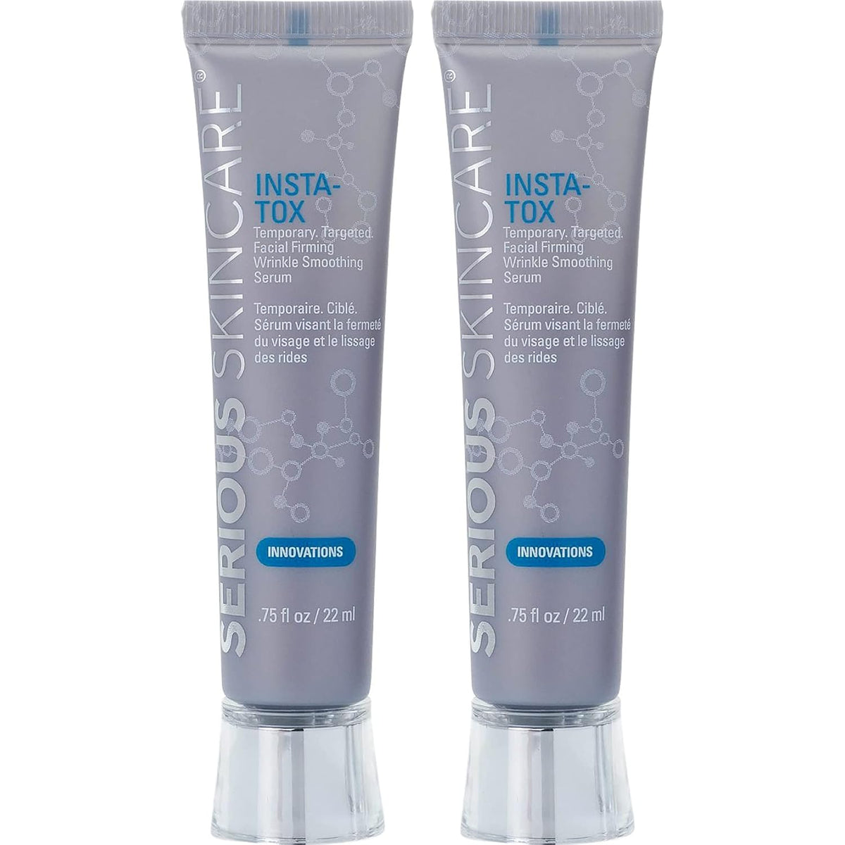 Instant Wrinkle Smoothing Serum, 2 Pack of Two .75 oz. Tubes X5931