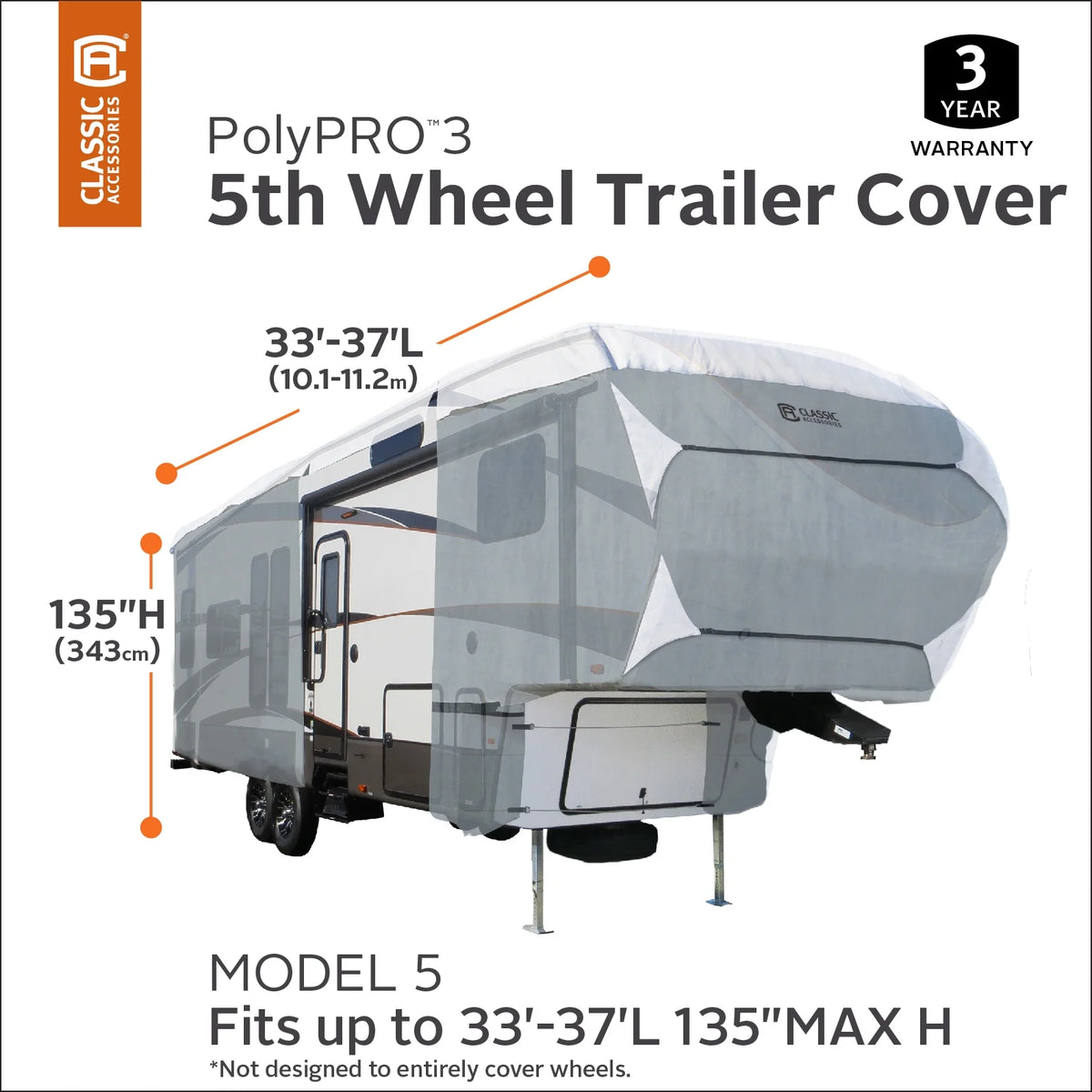 5th Wheel Cover for RVs S102