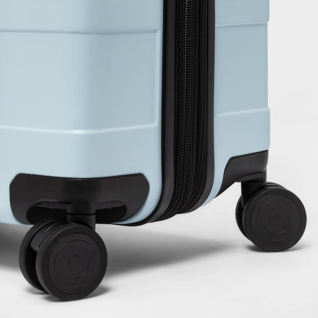 Hardside 25x22 Spinner Suitcase Muddy Aqua O3816