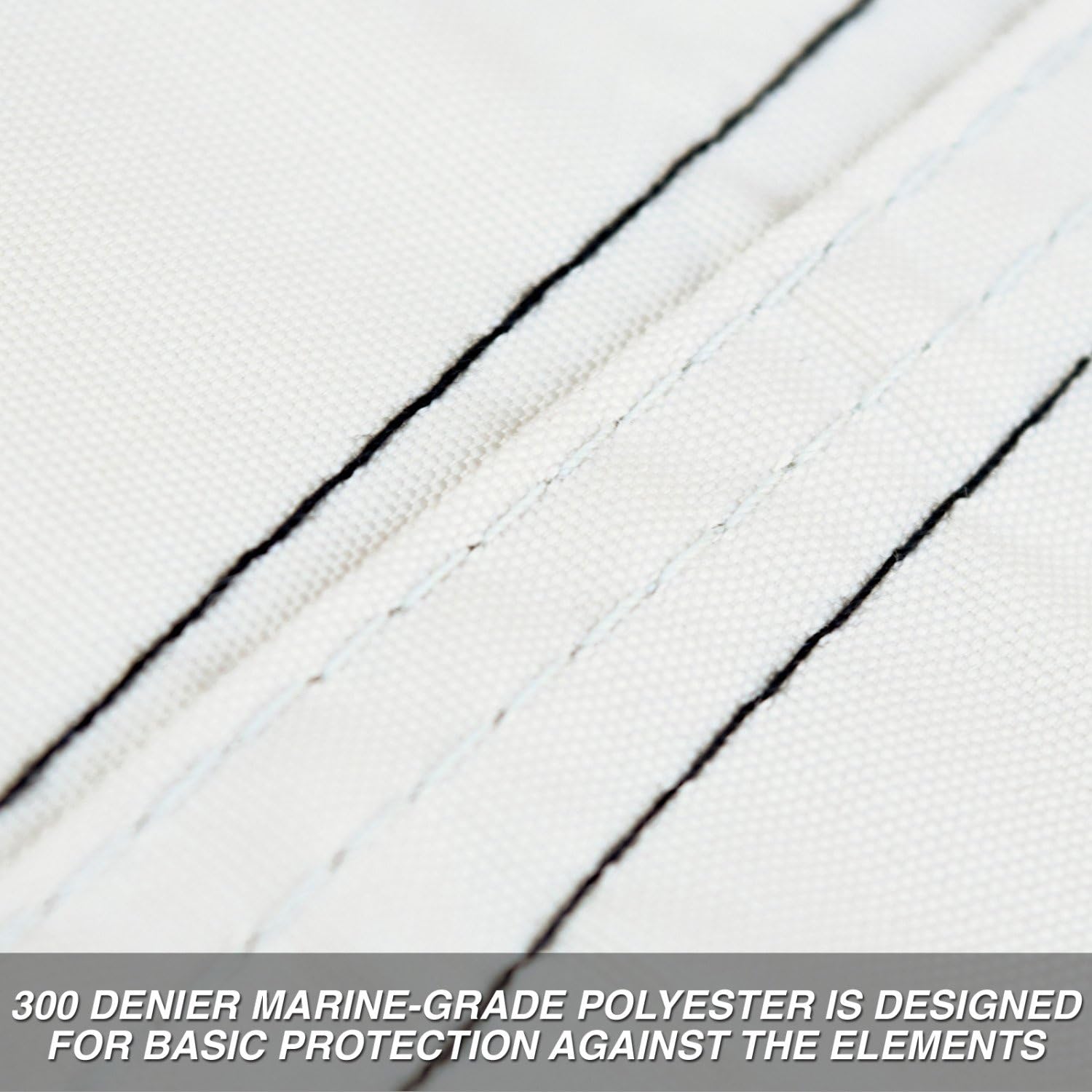 Gray 17' - 20' Long Pontoon Cover T43519