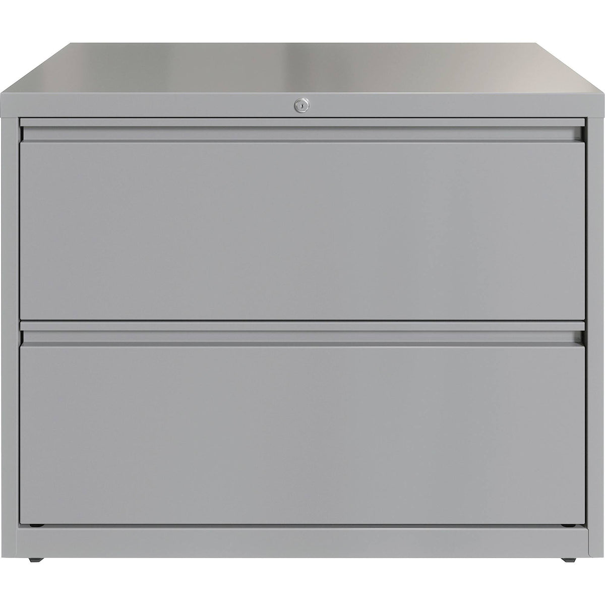 Silver 2-Drawer Lateral File Z283