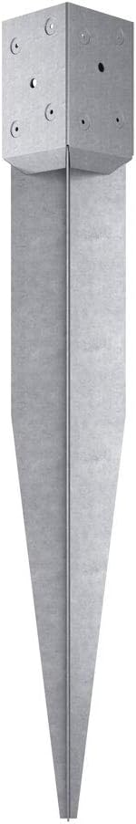 OZ-Post Anchor, 3-1/2-inch Square, Pack of 2 X30690