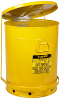 21 Gallon Yellow Oily Waste Can K9468