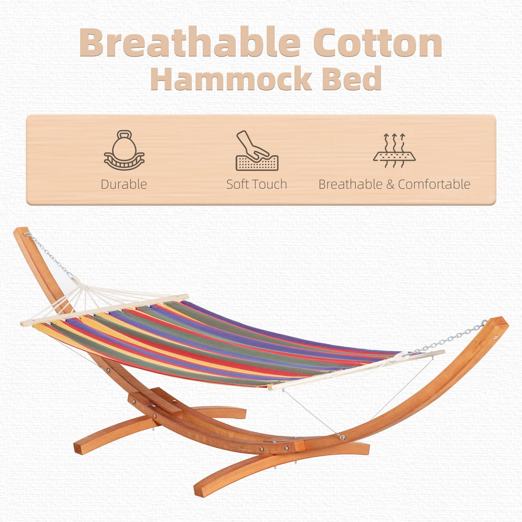 Rainbow Hammock with Stand T991