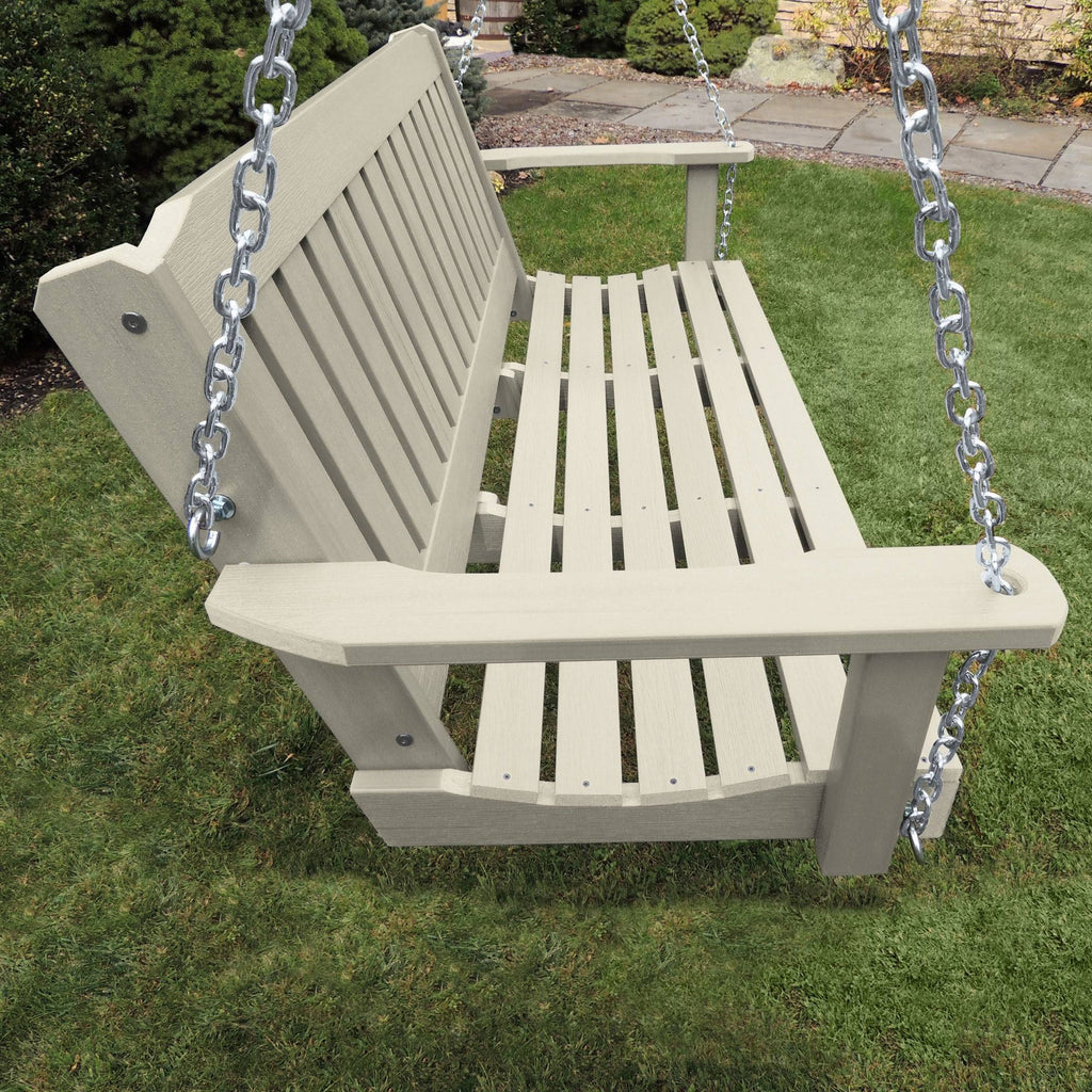Weathered Acorn Porch Swing F435