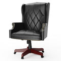 Black Ergonomic PU Leather High Back Office Chair U69816