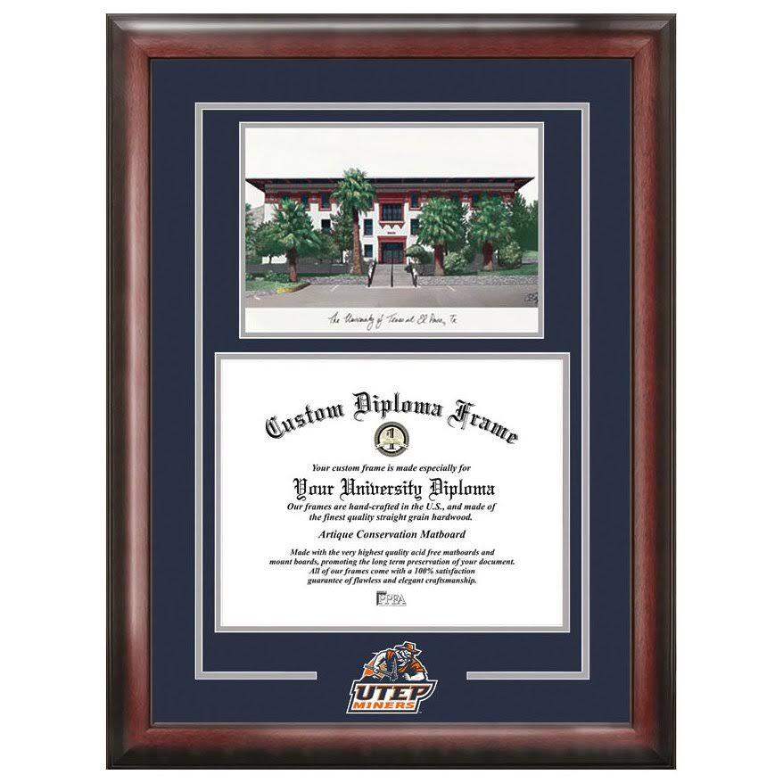Graduate Frame with Campus Image O7407