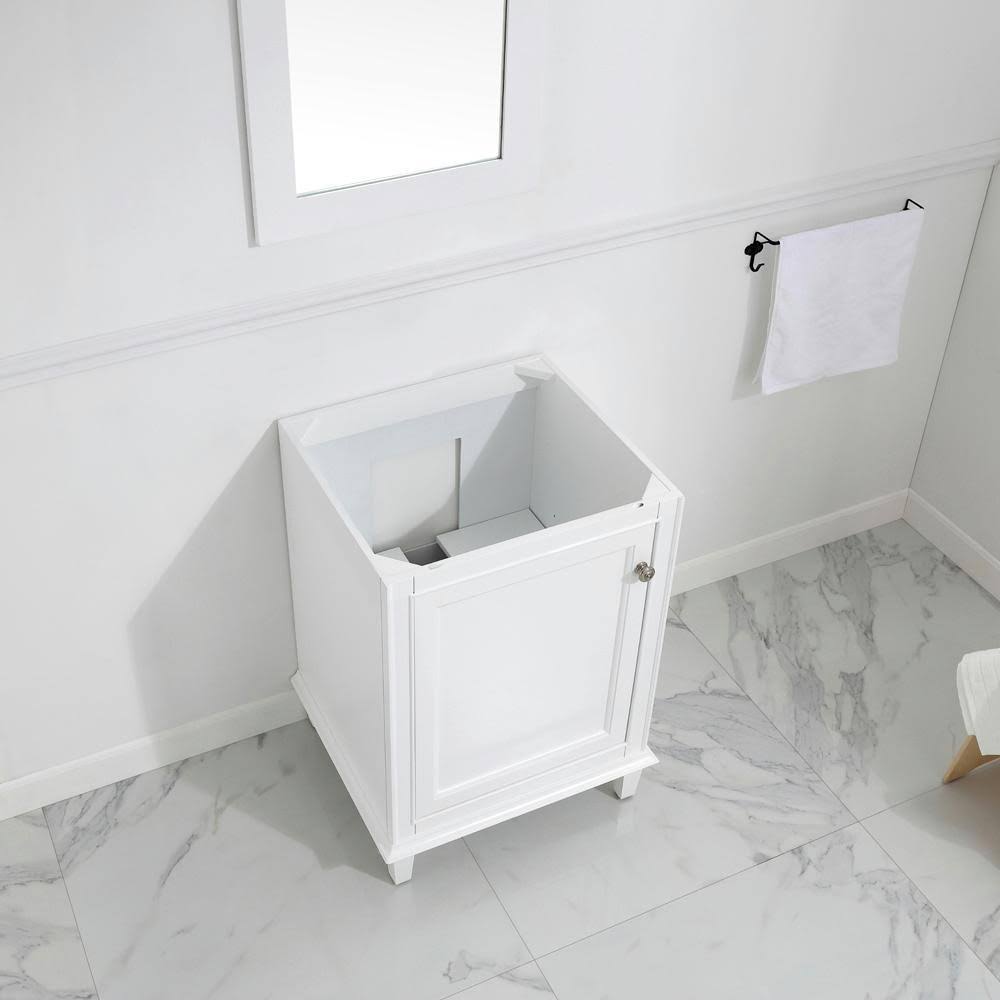 White Vanity Cabinet S467178