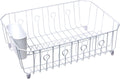 White Large Dish Drainer Y172