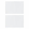 Party Tent Sidewall 2 pcs with Zipper PE White V386
