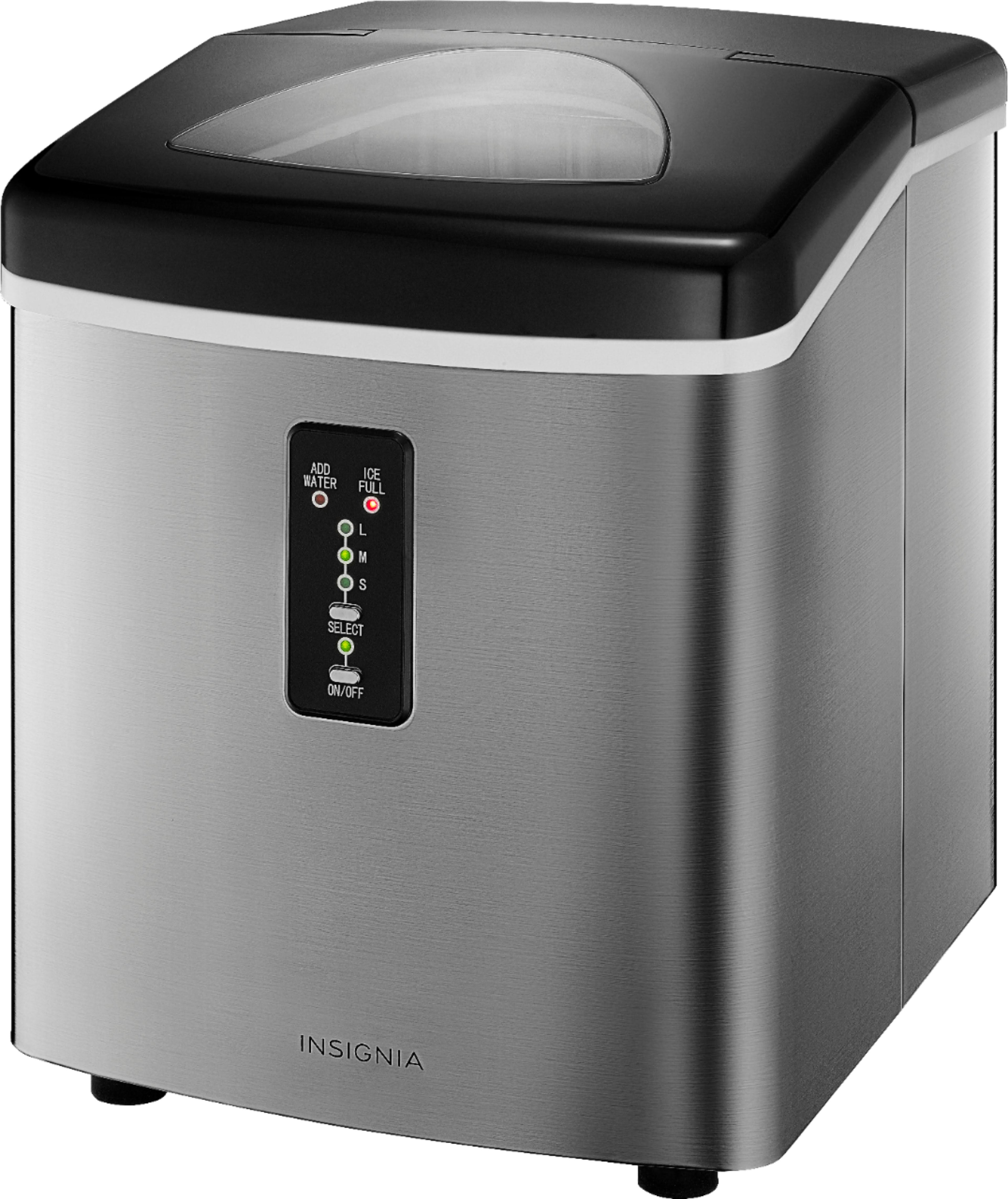 Portable Ice Maker, Stainless Steel G198