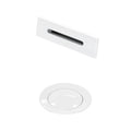 Shiny White Universal Square Bathtub Trim Kit C9879