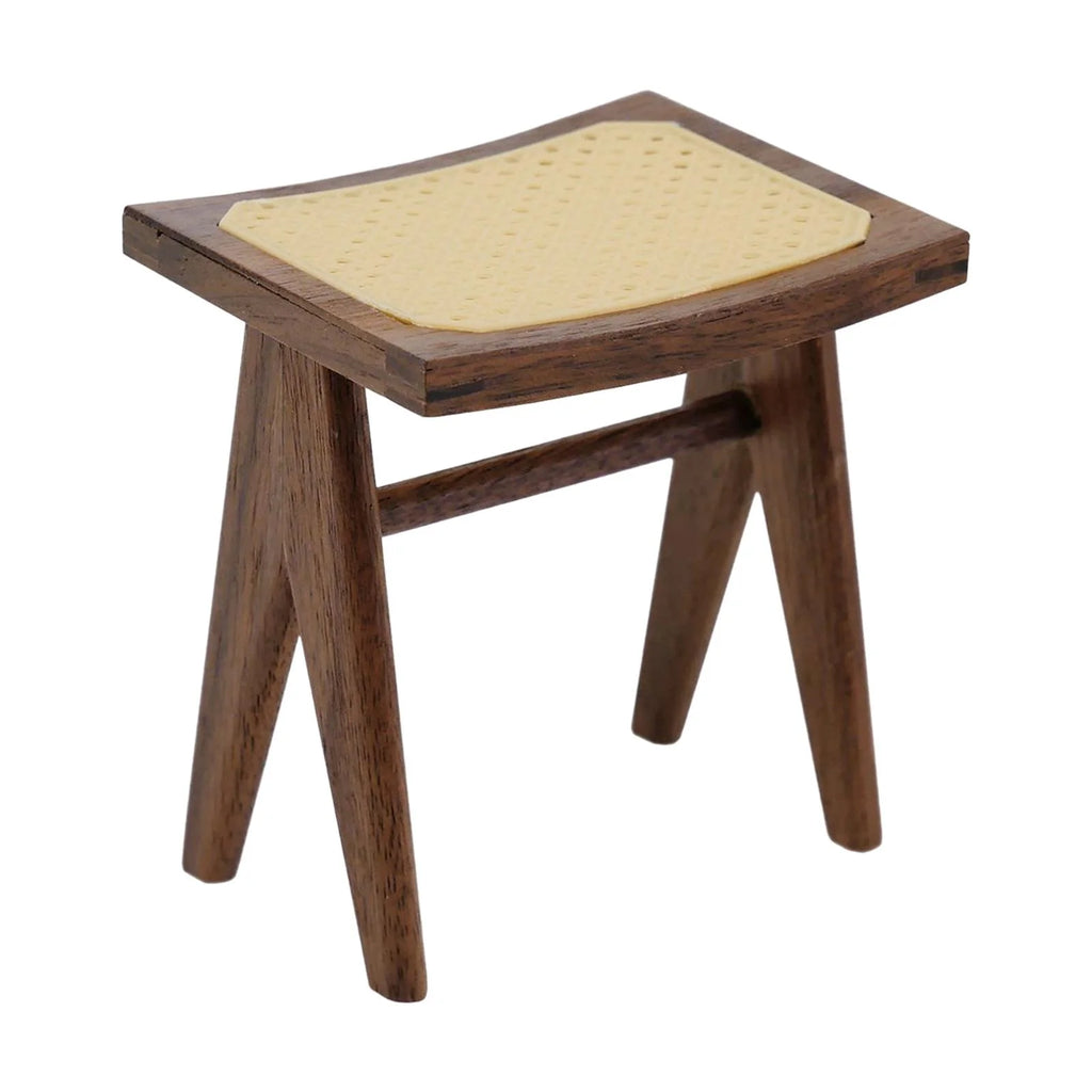 Black Walnut Miniature Wooden Chairs B38614