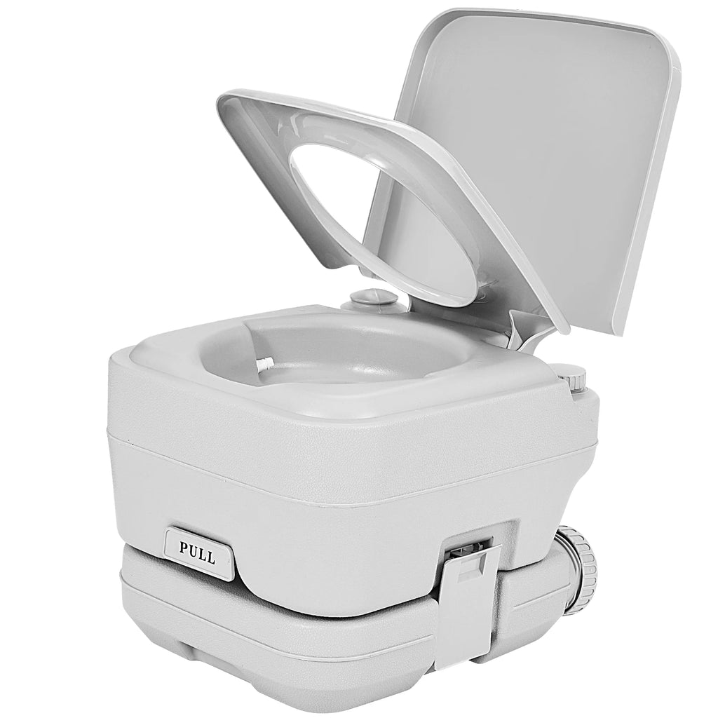 3.2 Gallon Portable Toilet with Press Flush Pump B836