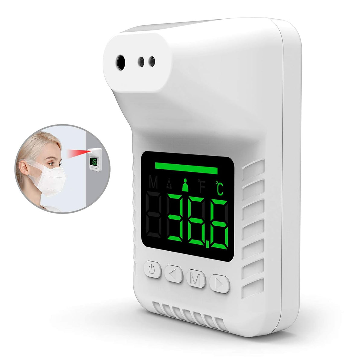 Industrial Non-Contact Infrared Thermometer, Pack of 2 M635