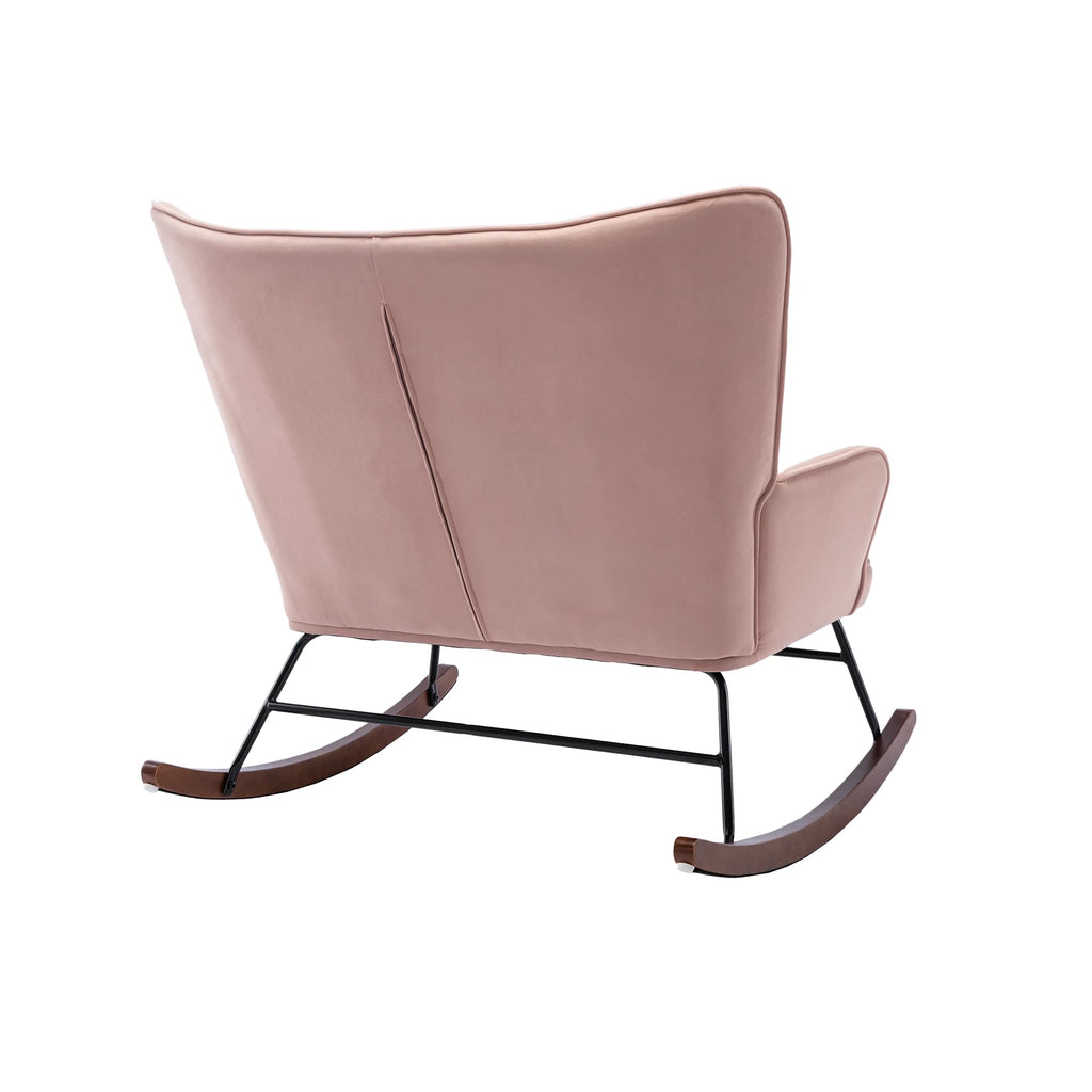 High Back Rocking Fabric Nursery Sofa G885771