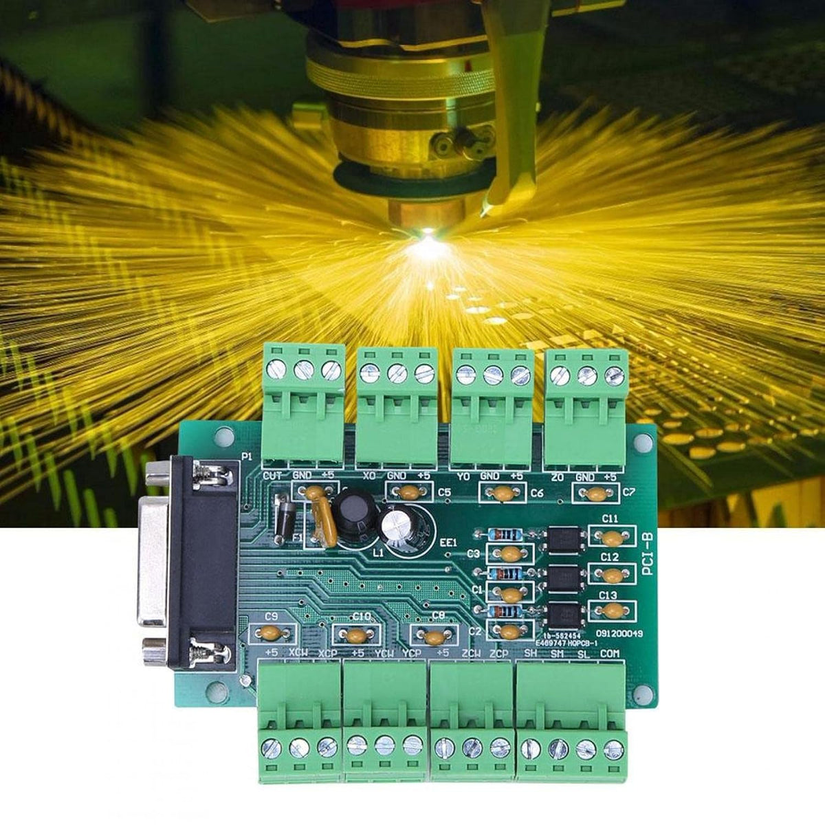 CNC Motion Board Controller PCI Bus Interface Engraving Machine Control Card 200KHZ S645263