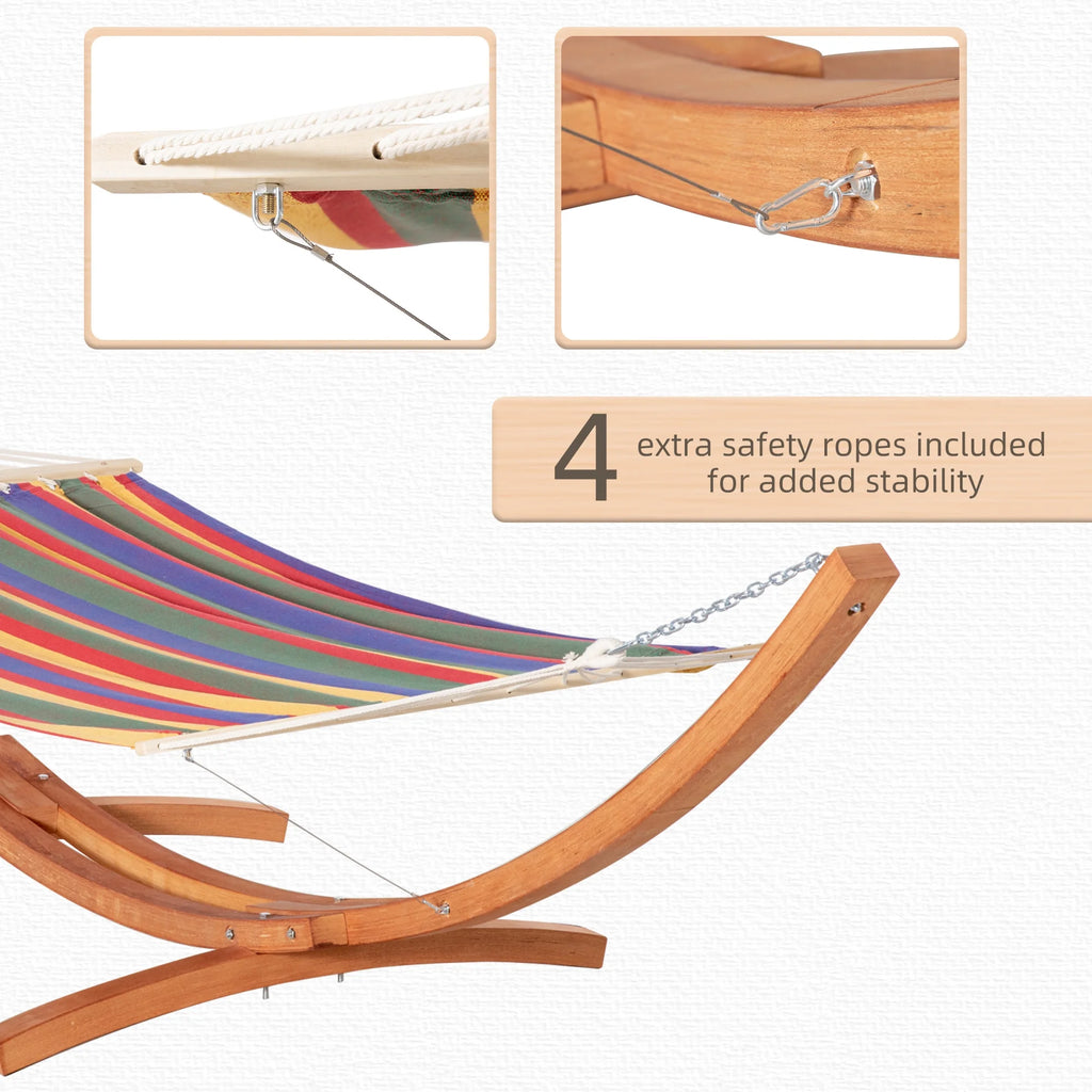 Rainbow Hammock with Stand T991