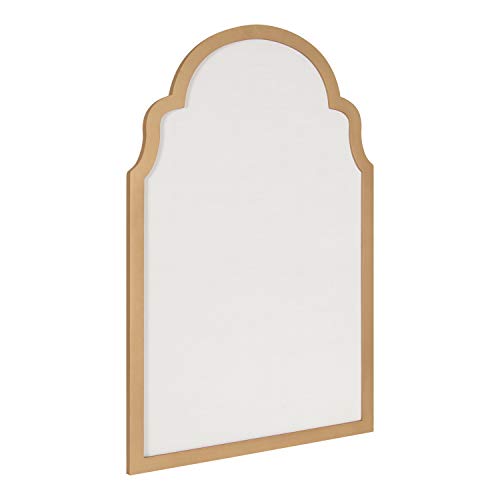 Gold Framed Fabric Pinboard 24 x 36 W430787
