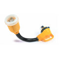 18x22 50 Amp Locking Male to 90 Degree Female Electrical Adapter P9181