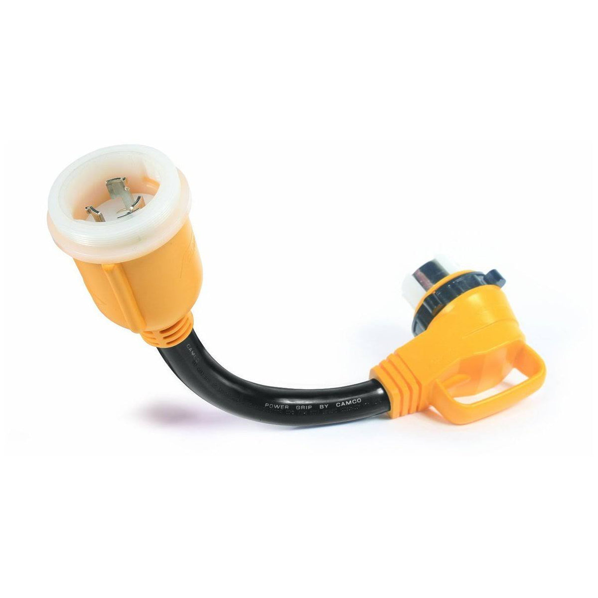 18x22 50 Amp Locking Male to 90 Degree Female Electrical Adapter P9181