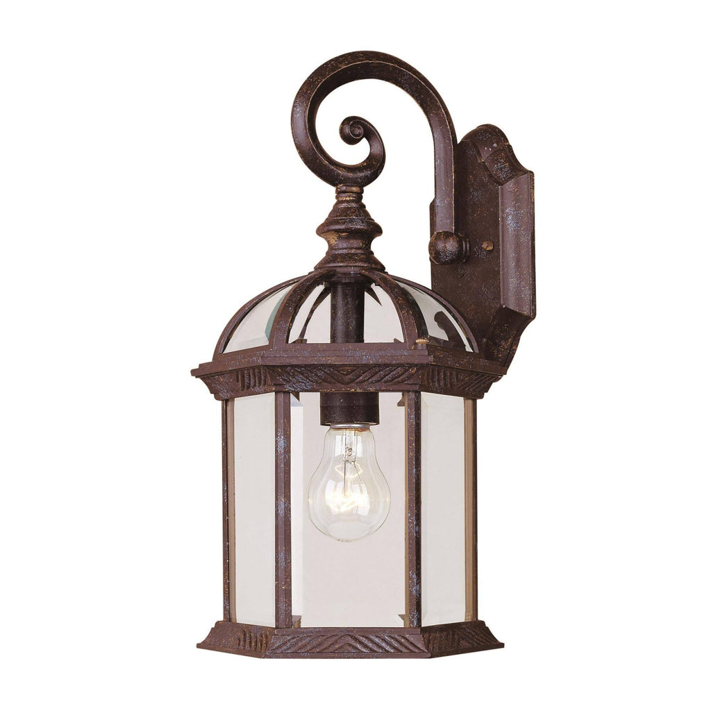 Rustic Bronze Wall Mount Lantern G83466