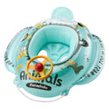 Inflatable Baby Swim Float Pool Ring with Sun Protection W979620