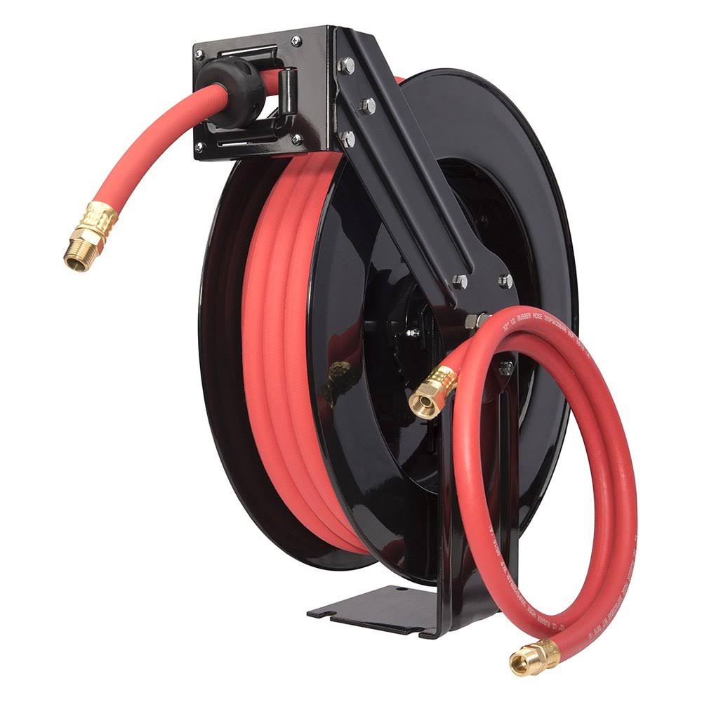 Retractable Air/Water Hose, 1/2 in. x 50 ft. K8378