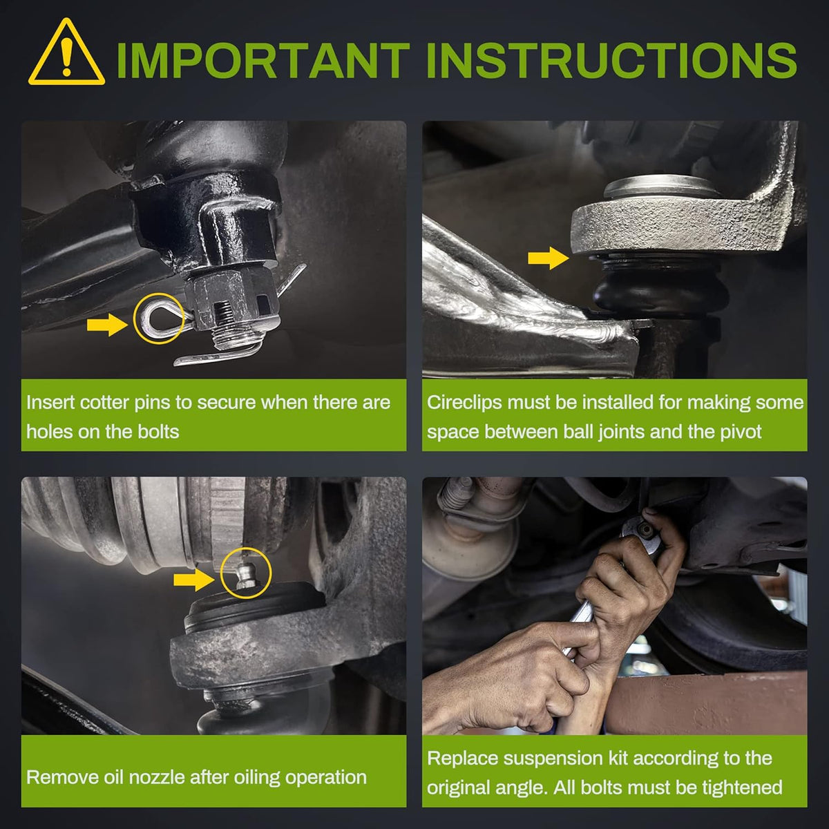 Front Lower Control Arm with Ball Joint I380