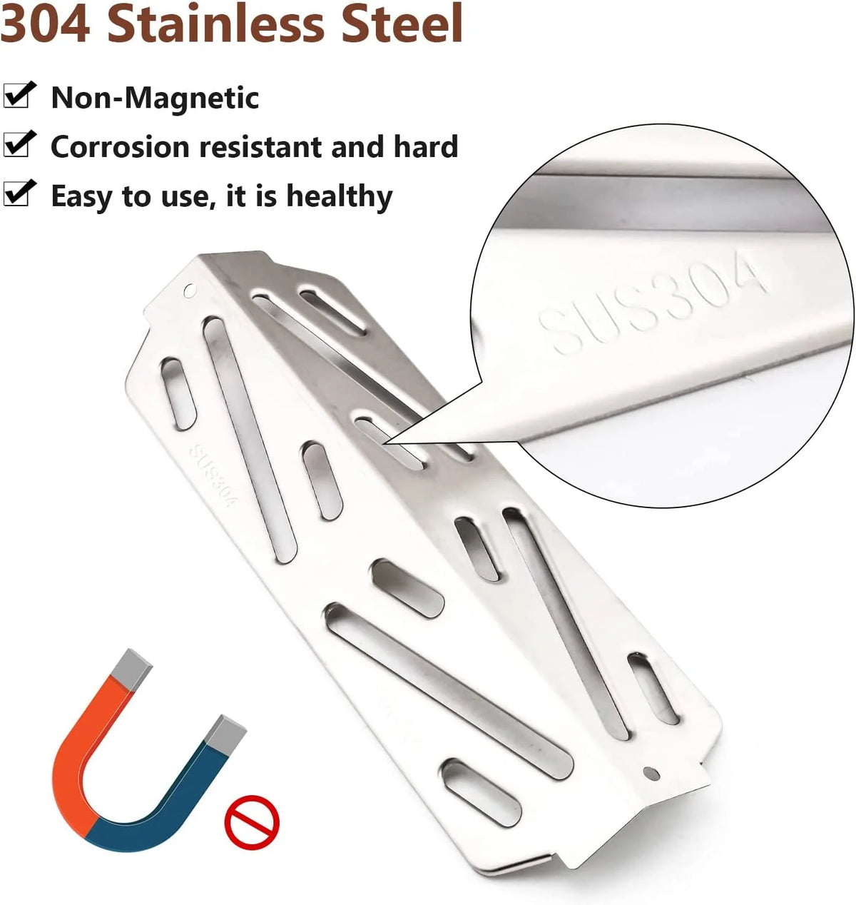 Porcelain-enameled 7-Pack Grill Parts S470