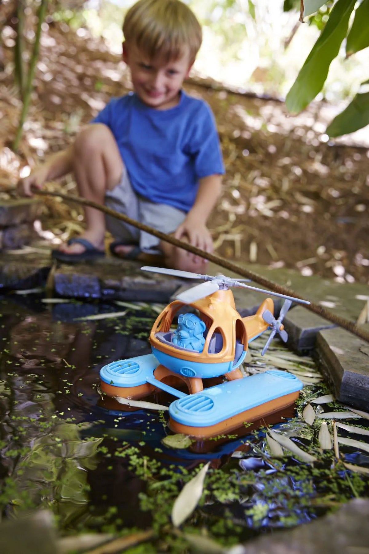 Orange/Blue Seacopter Play Vehicles M992