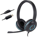 Stereo USB Headset with Noise Cancelling Mic and Adjustable Mic Boom O12464