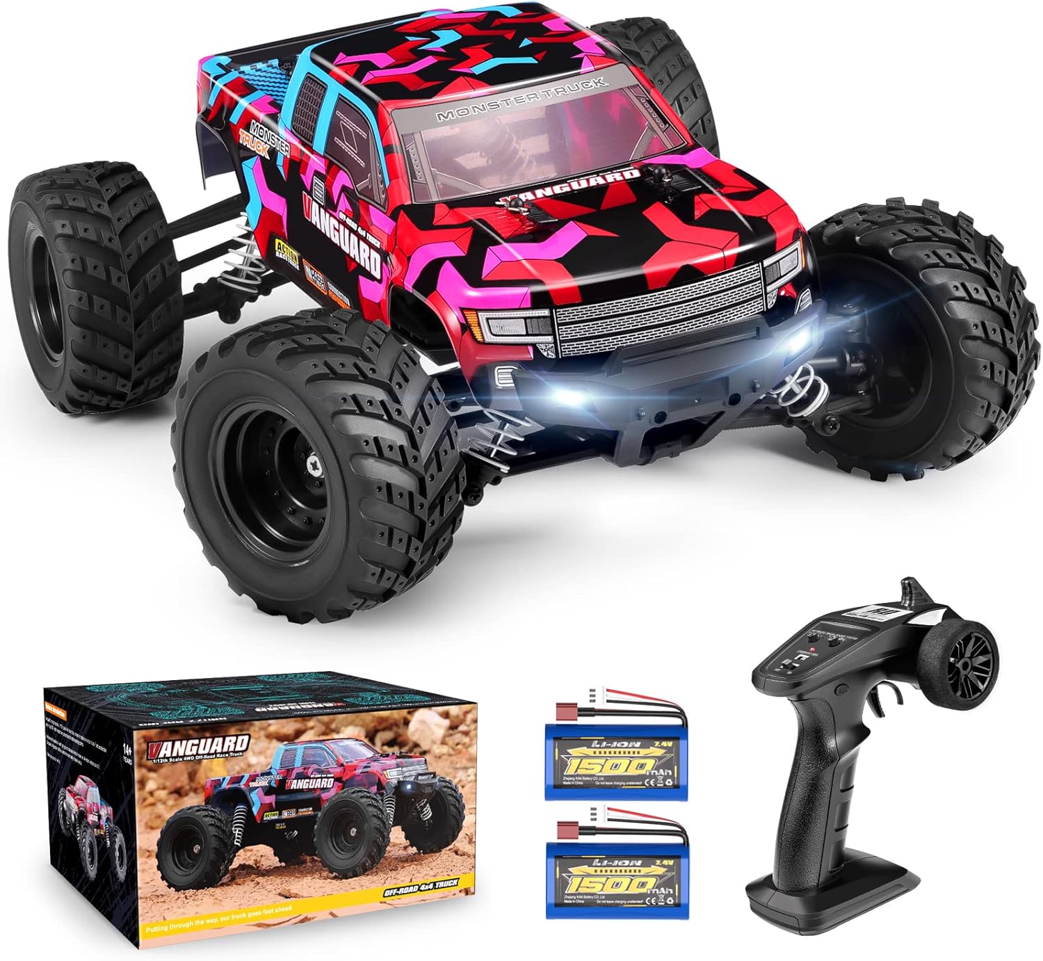 1:12 Scale 4X4 Off-road RC Truck U51358