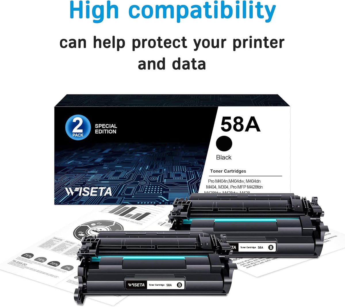 Black 2-Pack Toner Cartridge N96789