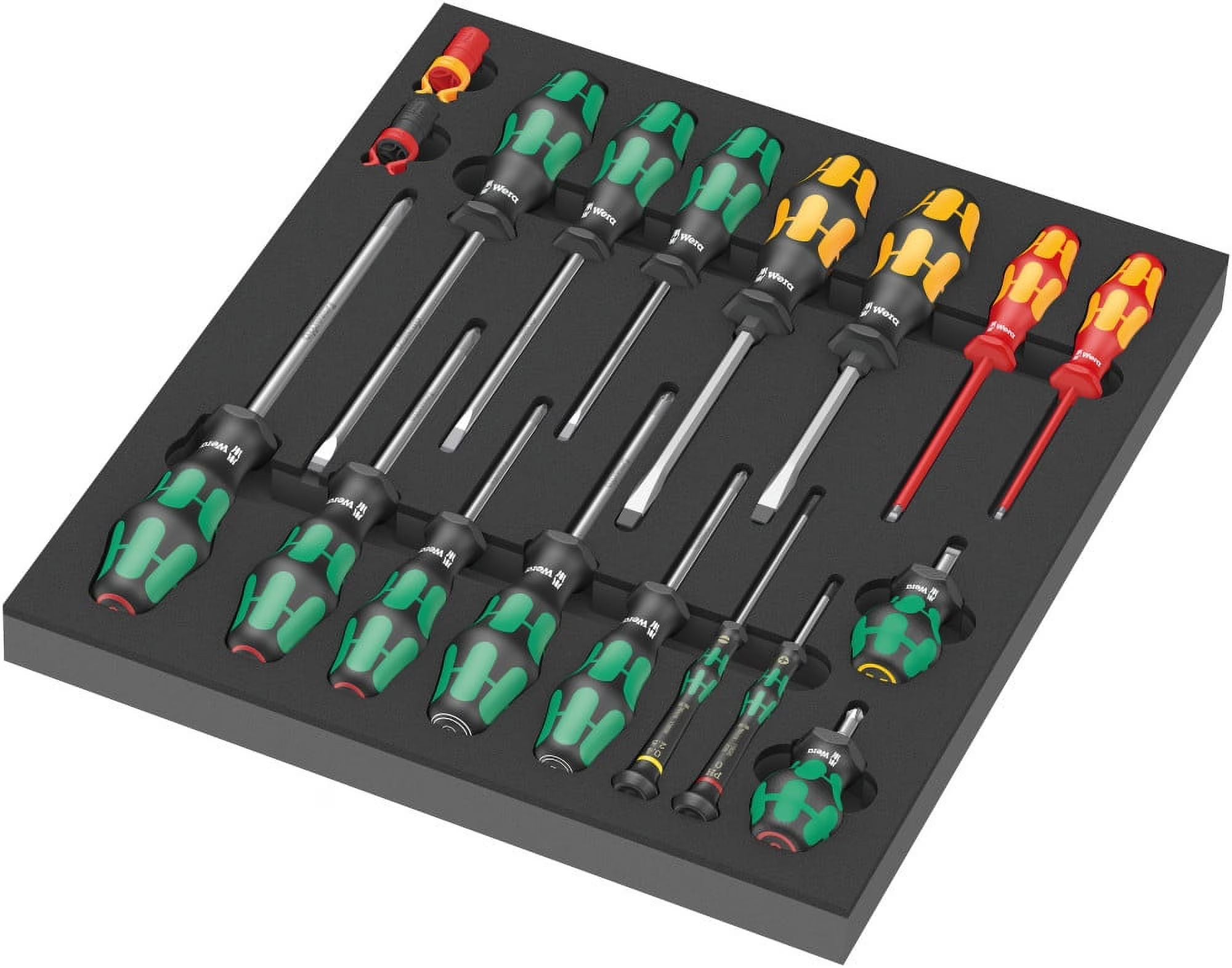 18Pc Foam Insert Screwdriver Set I883504