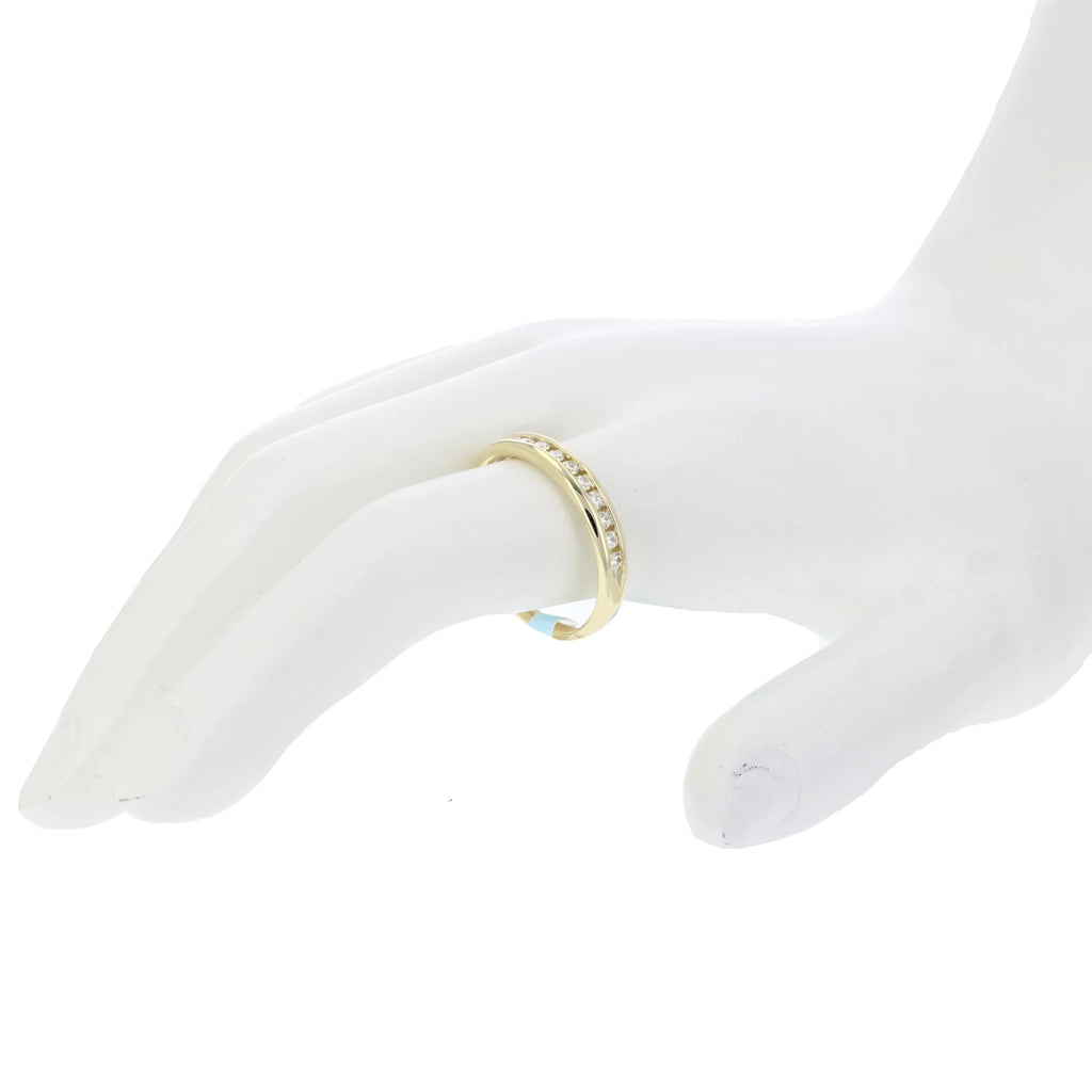 14K Yellow Gold Diamond Bridal Band Z24309