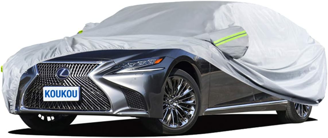 6 Layers Waterproof Car Cover 185 X 70 X 59 inches E772