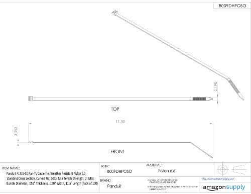 Black Nylon Cable Tie G4638