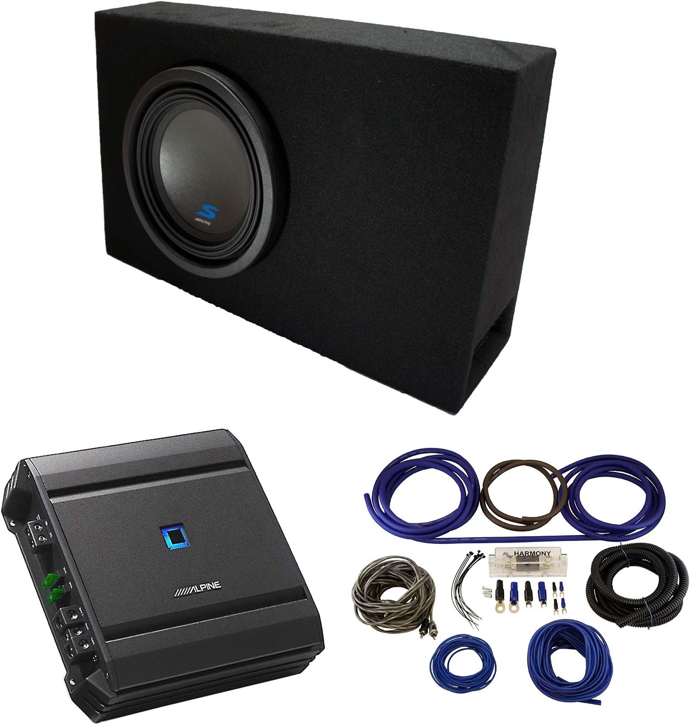 10 Sub Box Enclosure Package Car Audio Subwoofer A553275