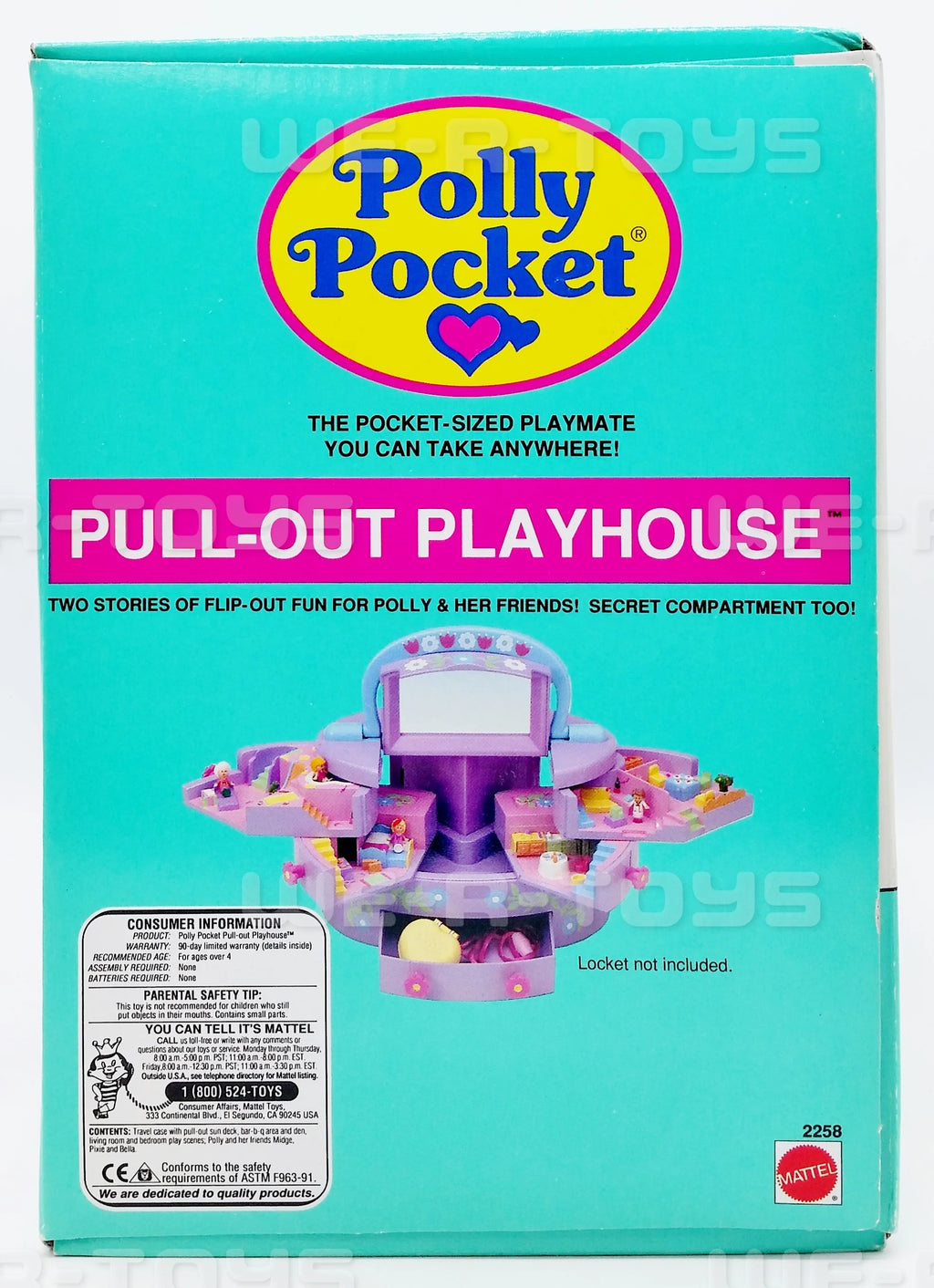 Polly Pocket Pull - Out Playhouse Playset N609787