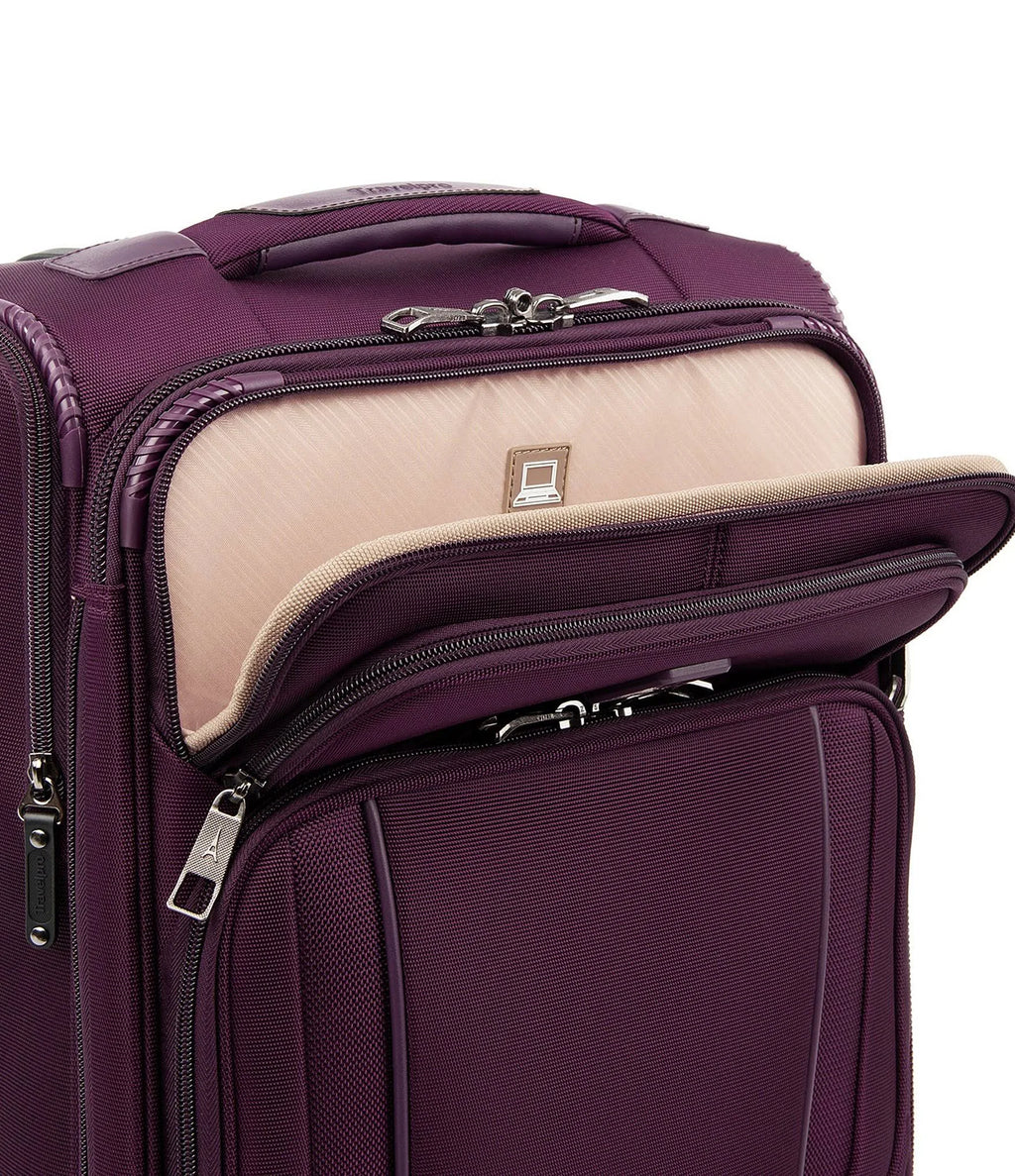 Plum Expandable Spinner Carry-On Y433292