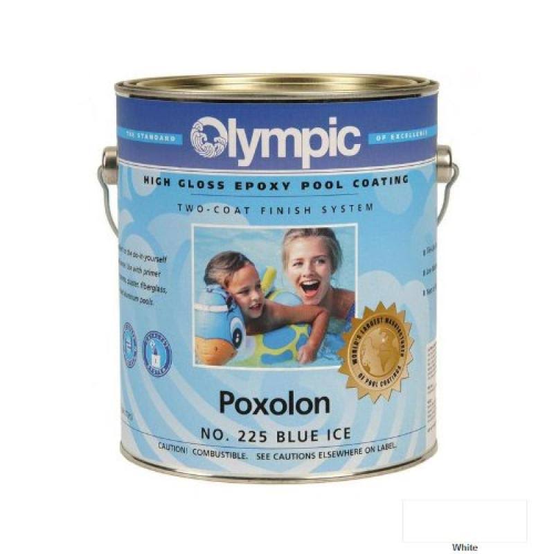 White Epoxy Pool Coating A462649
