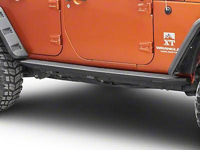 Textured Black Rock Sliders with LED Lights G80639