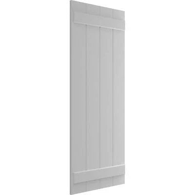 18x22W x 70x22H Primed Composite Board-n-Batten Shutters (Per Pair) L7009