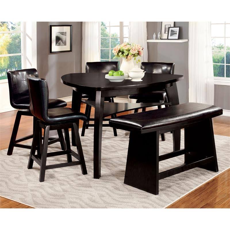 Black Counter Stool (Set of 2) R6161