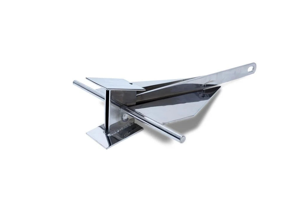 44 lb Stainless Steel Fluke Style Anchor I919