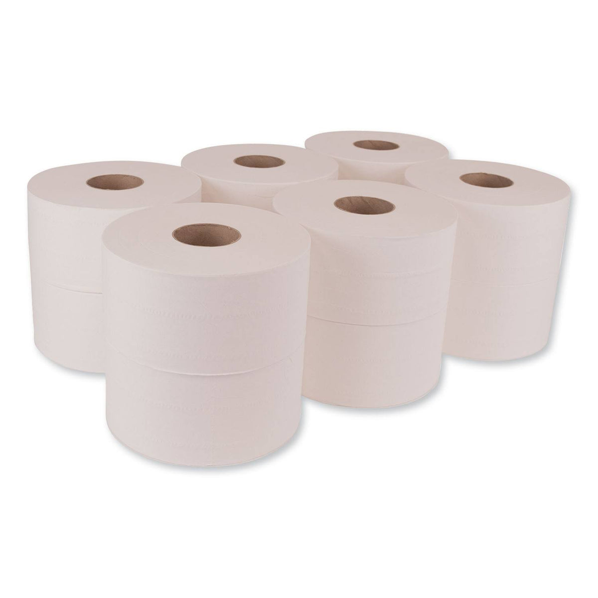 Tork Advanced Jumbo Bath Tissue, 2-Ply, White, 12 Rolls/Carton S24694